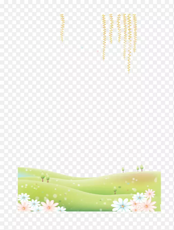 角卡通图案-绘制公园