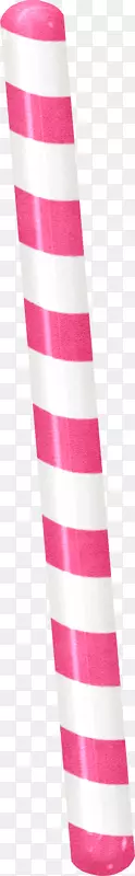 粉红花纹糖棒
