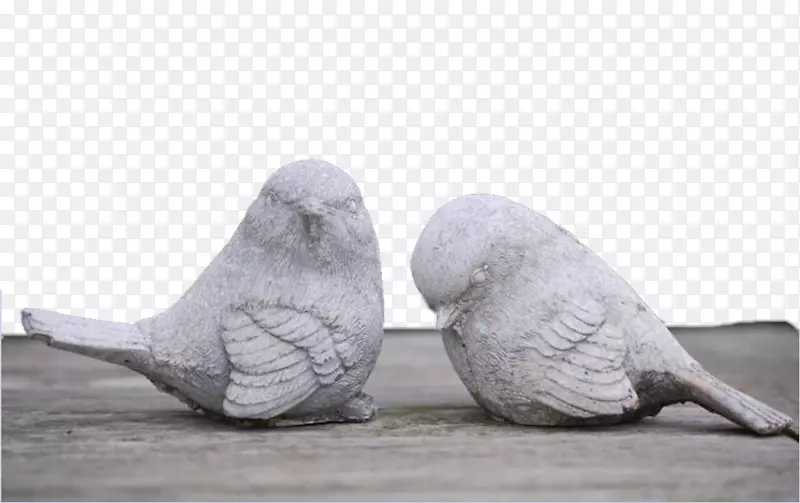 鸟科岩鸽雕塑-岩鸽