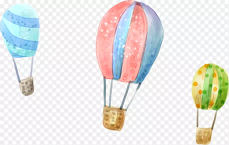 热气球下载-卡通热气球