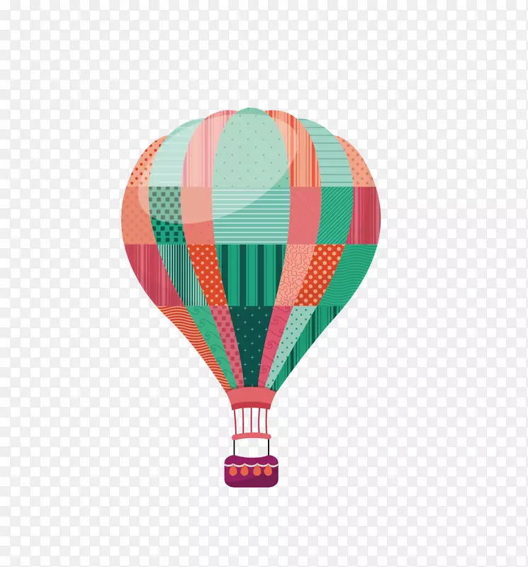 热气球飞行航空热气球