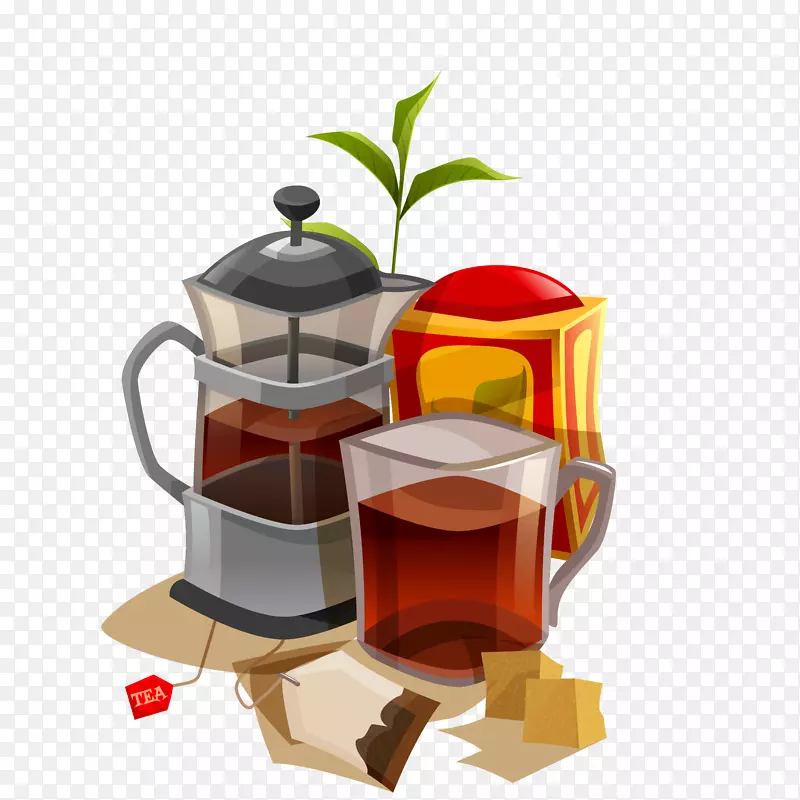 茶壶茶杯茶载体
