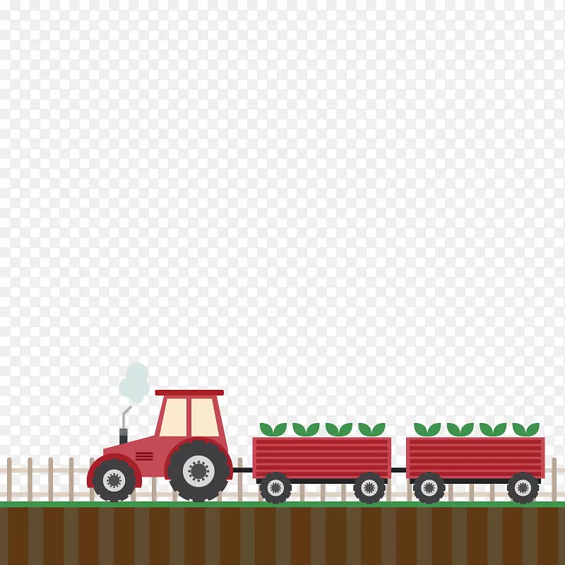 农业农民拖拉机-拖拉机