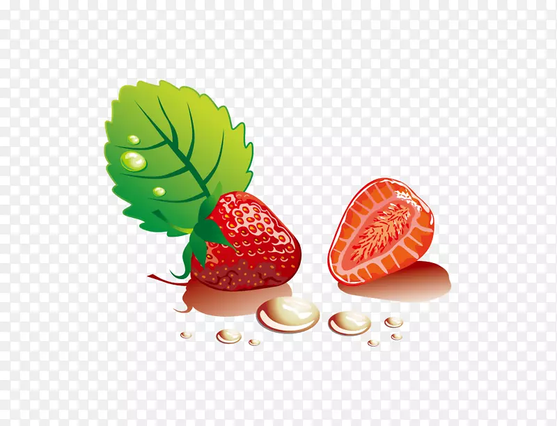 草莓奶油蛋糕短蛋糕-草莓创意