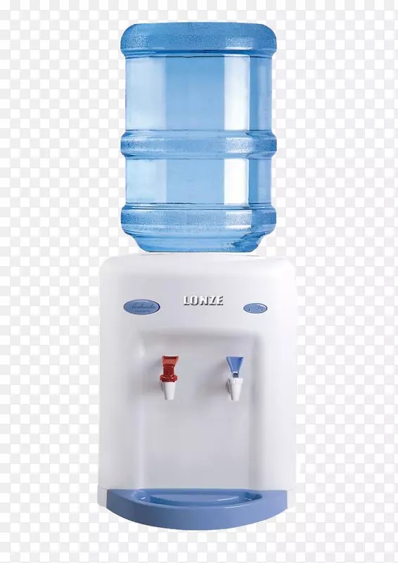 水晶山水冷却器瓶装水.蓝色水桶