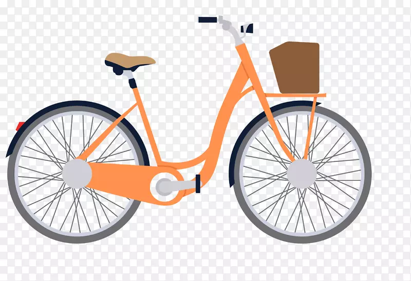 施文梅萨自行车橙色山地车u975eu673au52a8u8f66橙色自行车