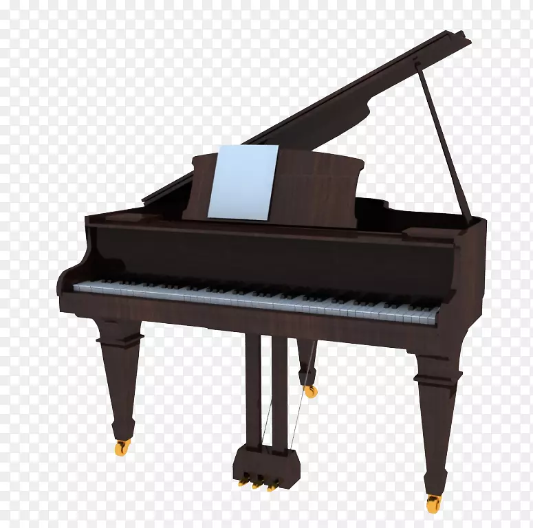 数字钢琴电动钢琴演奏者钢琴一架钢琴