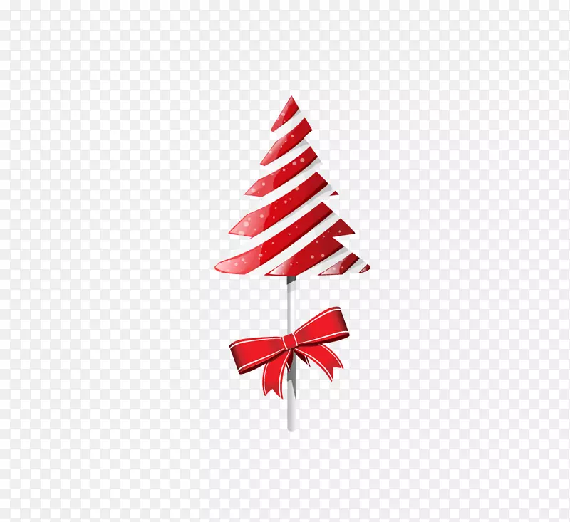 糖果手杖圣诞树-圣诞糖果