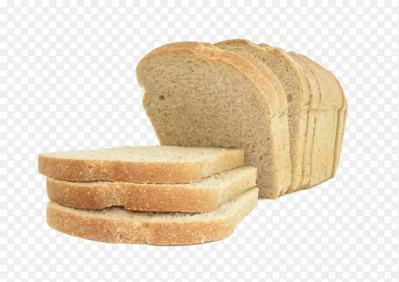 白面包早餐食物低碳水化合物饮食吐司