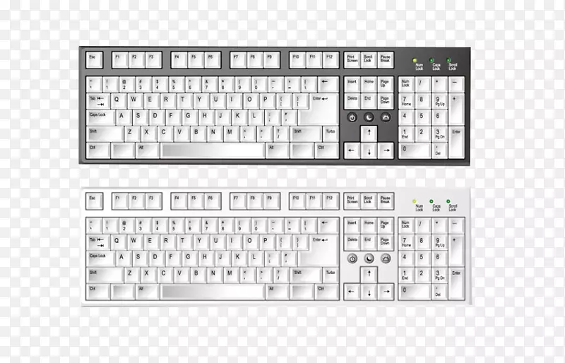 计算机键盘欧式键盘