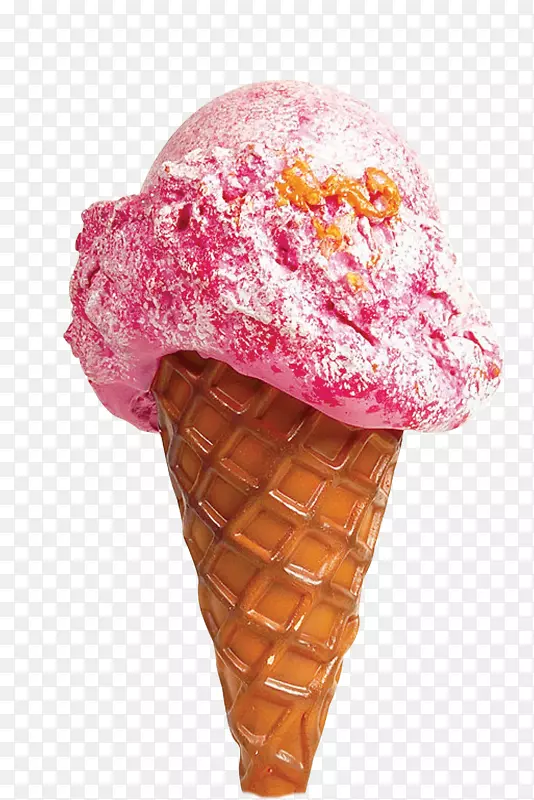 冰淇淋锥草莓冰淇淋巧克力冰淇淋草莓冰淇淋锥