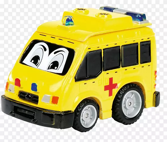 汽车救护车-黄色救护车