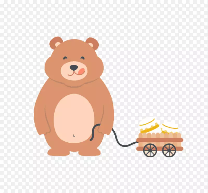 Humpty Dumpty童谣印地语youtube-拉油罐车蜂蜜熊