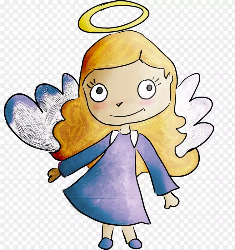 仙女天使插图-天使