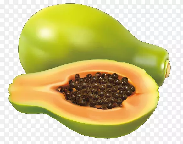 果汁木瓜热带水果-番木瓜