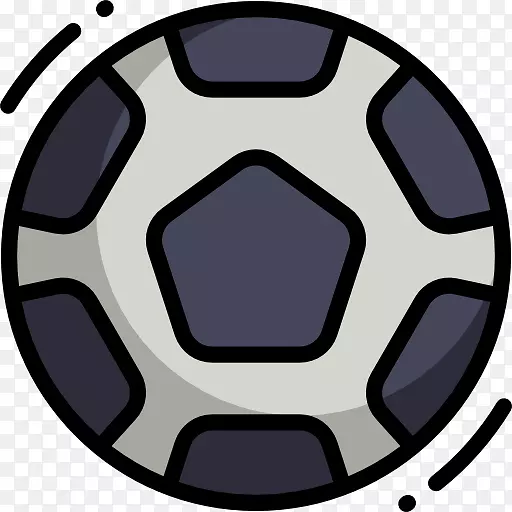 足球运动可伸缩图形图标-足球