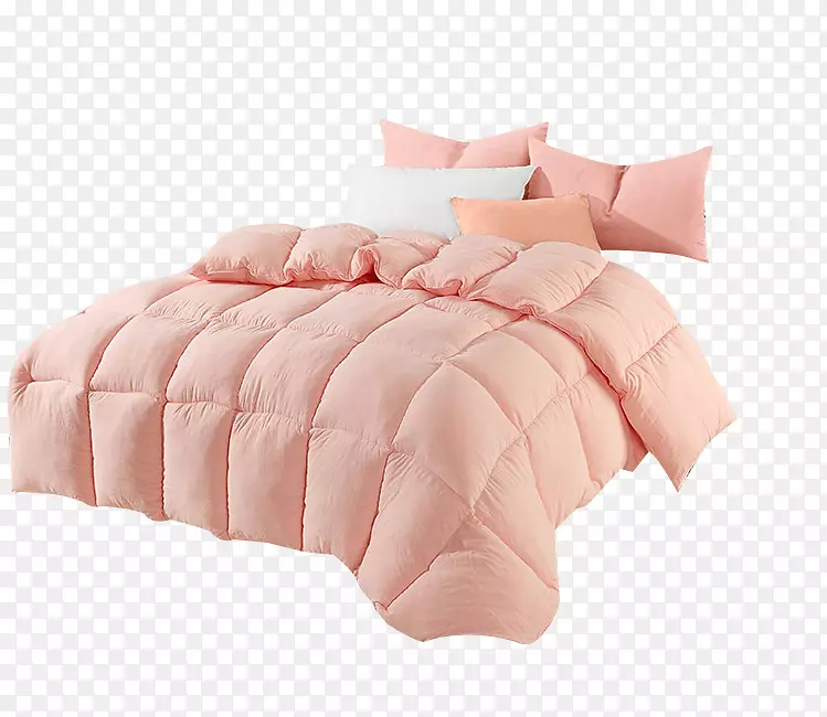 床单毛巾床垫被褥橙色粉红色被褥床上用品