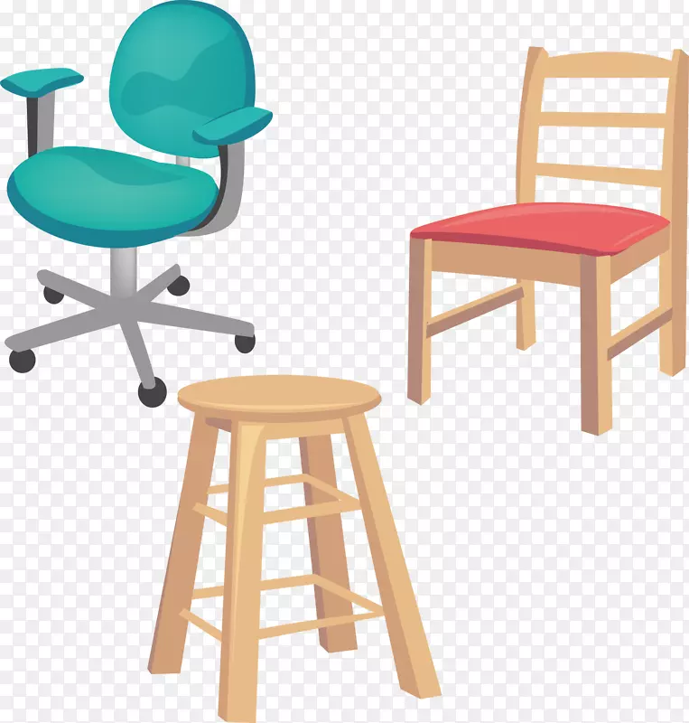 桌子吧凳子椅子木载体材料木椅凳子
