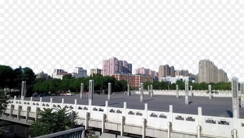 永定门天坛，永定门，公园，中州路-北京永定大门公园景观