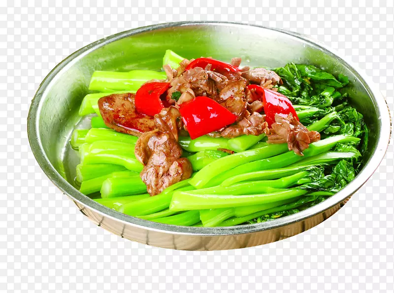菜，蔬菜，炒，泡菜-美味的卷心菜，炸鸡，杂七杂八