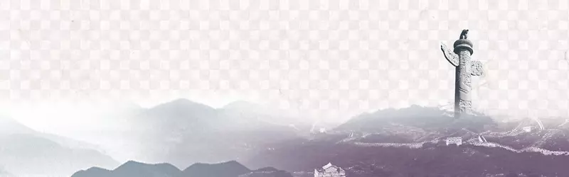 能源摄影品牌云彩壁纸-山景，水墨画，创意淘宝