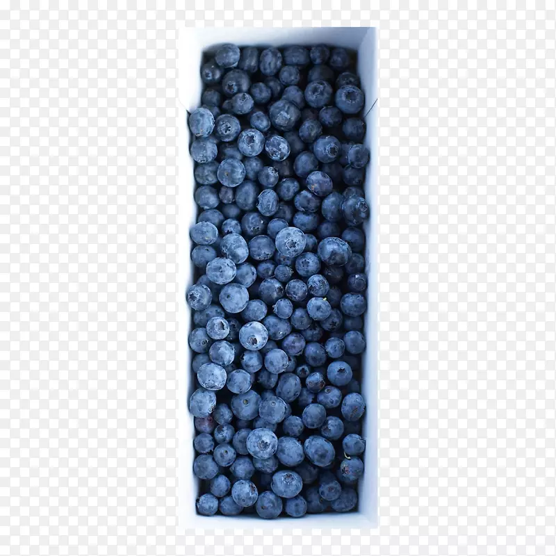 蓝莓派早餐法式早餐-一盒蓝莓