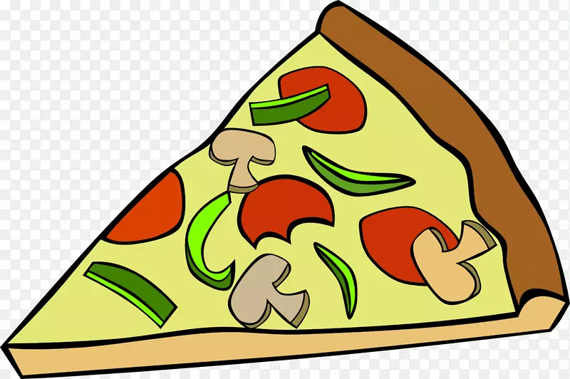 比萨饼，腊肠，意大利菜，意大利辣香肠，剪贴画-午餐食品图片