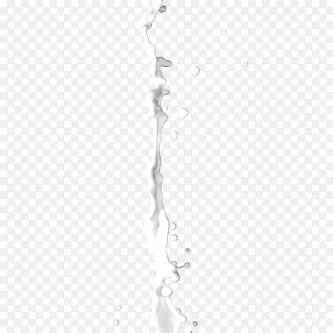 水化学元素白喷牛奶和水滴