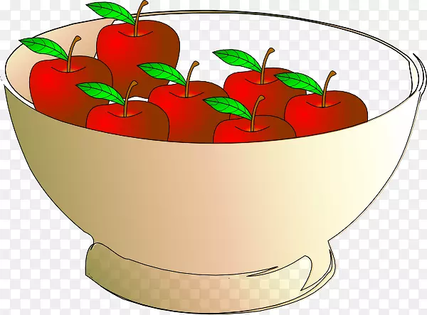 上面有十个苹果！苹果汁剪贴画-七个剪贴画