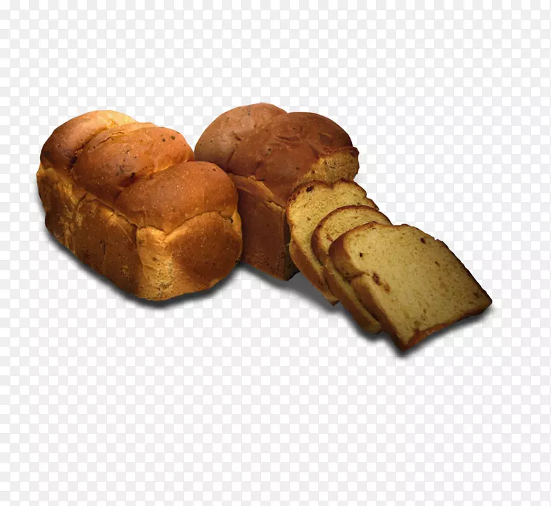 面包，平底锅面包，南瓜面包-烤面包图片