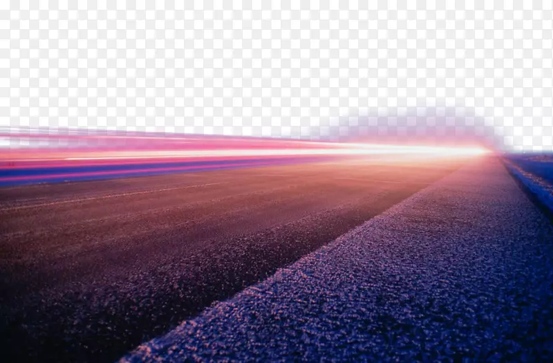 淡天空紫色地板墙纸-道路上的光速