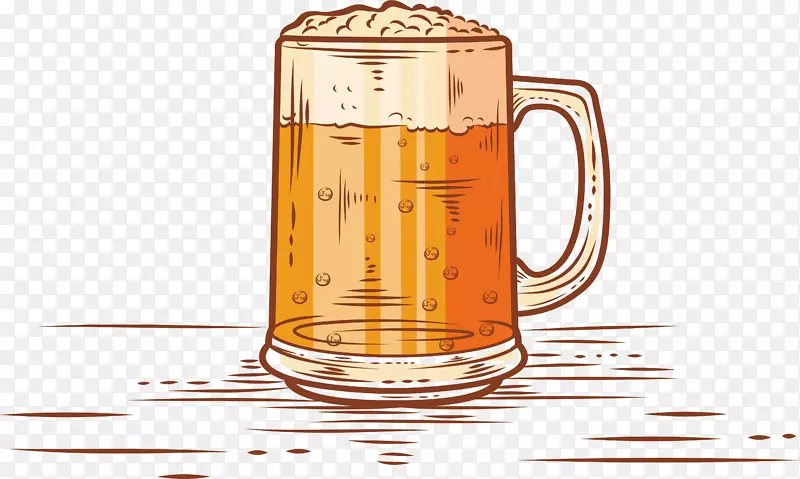 冰啤酒节泡泡啤酒杯