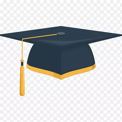学生广场学术帽毕业典礼剪贴画.学术帽