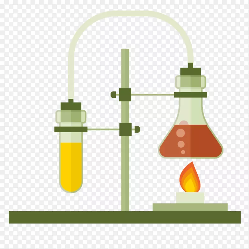 实验室烧瓶实验试管摄影师