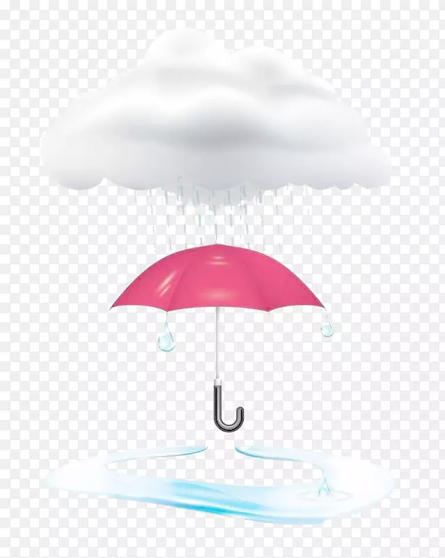 詹姆斯邦德卡通片-红色雨伞