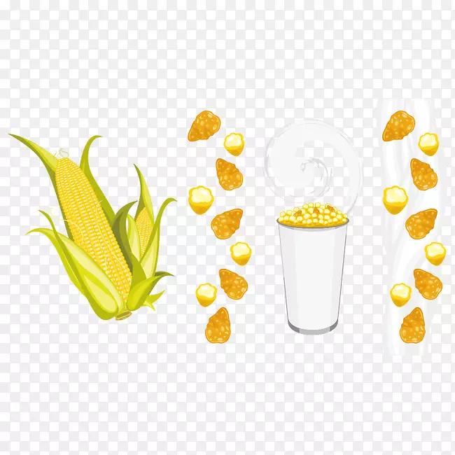 玉米片爆米花早餐谷类食品插图-玉米