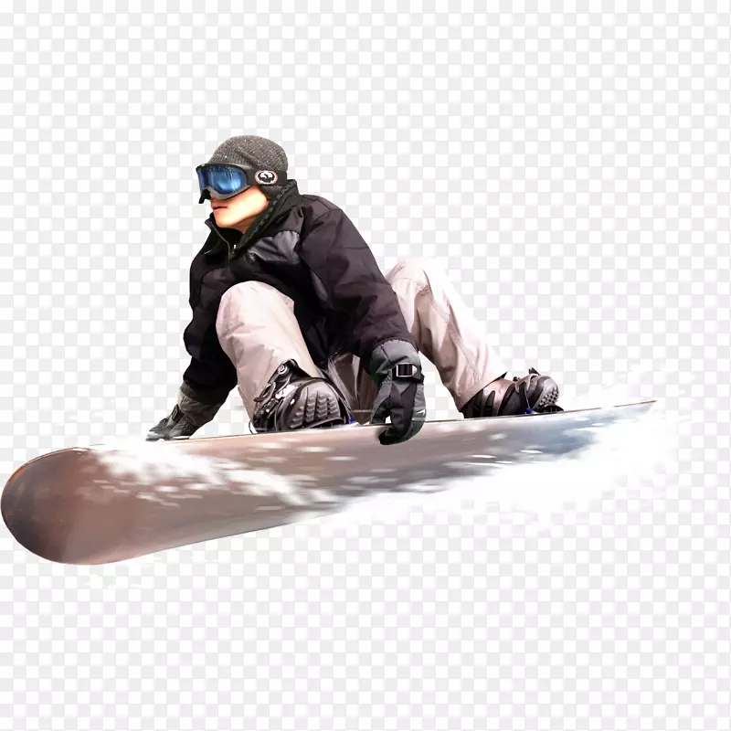 滑雪设计师插图-冬季滑雪