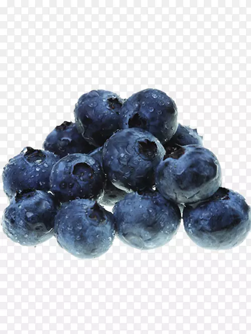 果汁蓝莓草莓黑莓水果-漂亮的蓝莓