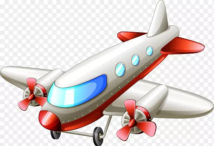 飞机螺旋桨图-精美卡通直升机