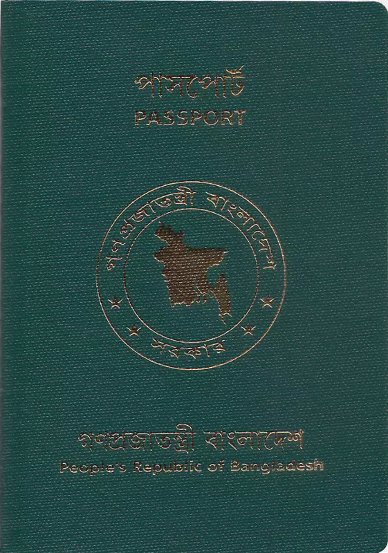 TEAL字体-绿色护照