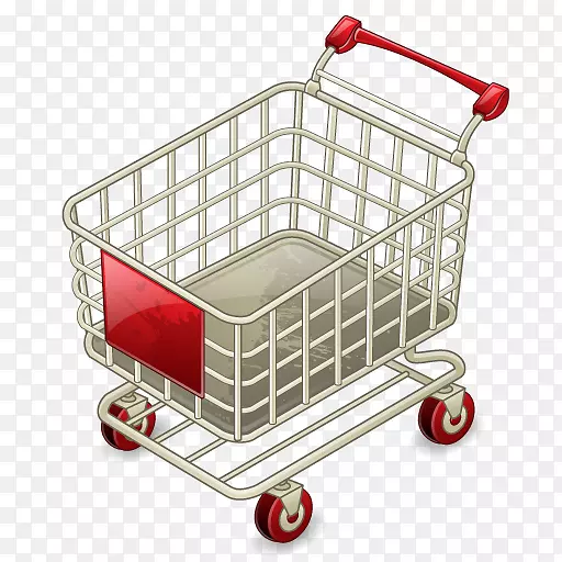 购物车销售和租用电子商务图标-购物车