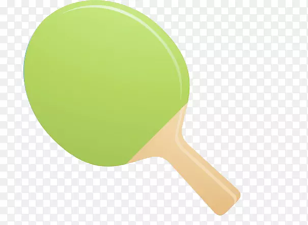 黄色球拍字体-新鲜的乒乓球球拍