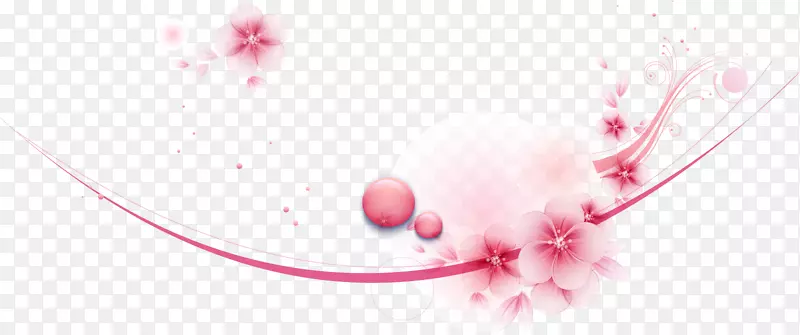 平面设计粉红色樱花-美丽的粉红色樱花