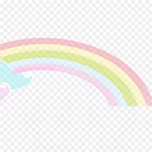 朗格伊粉红图案-彩虹