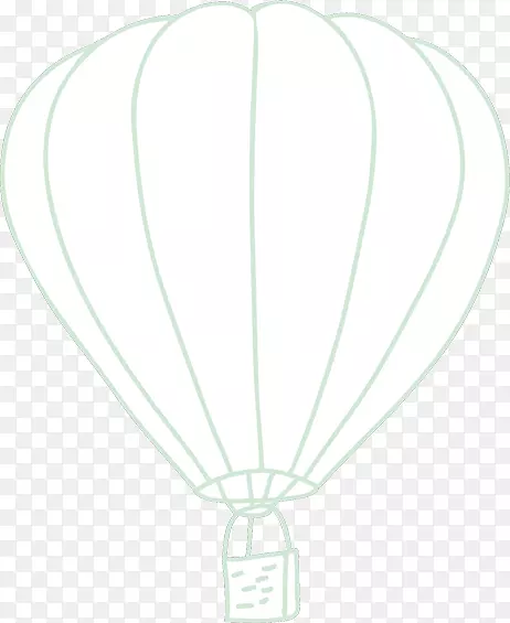 热气球角型-白色热气球