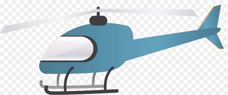 直升机旋翼飞机卡通.材料可爱的直升机PNG