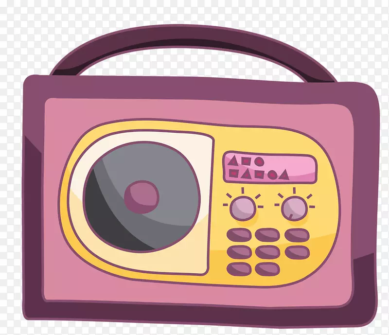 传声器广播收音机.老式收音机