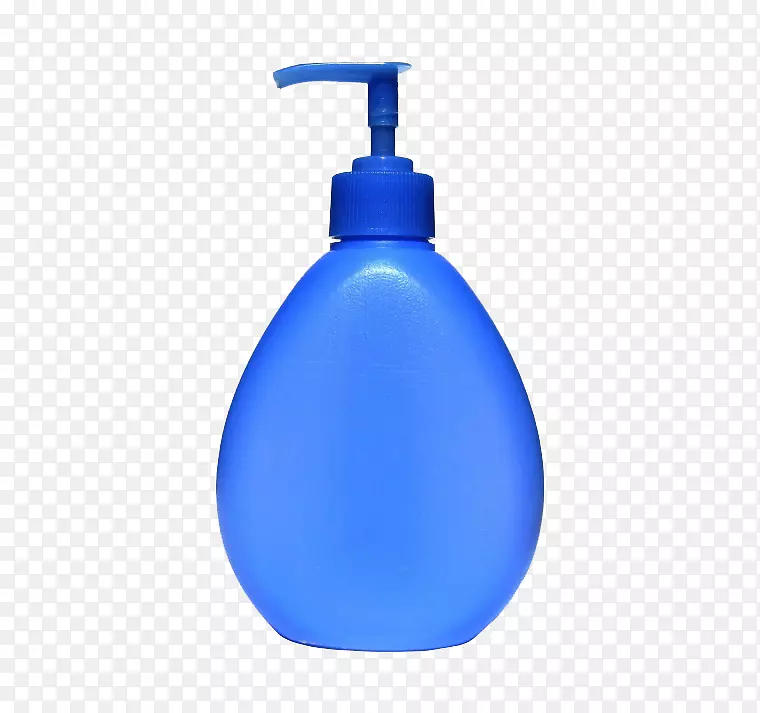 塑料瓶洗发水-蓝色洗发水瓶