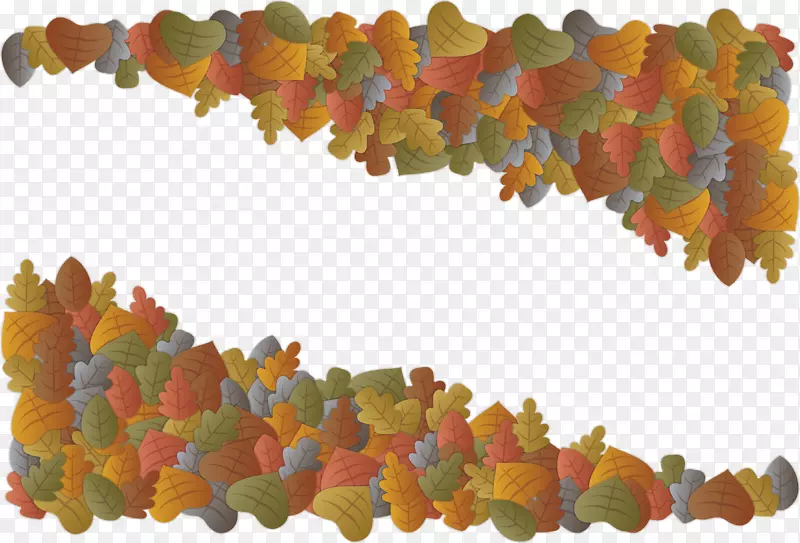 秋叶-美丽的秋叶边界