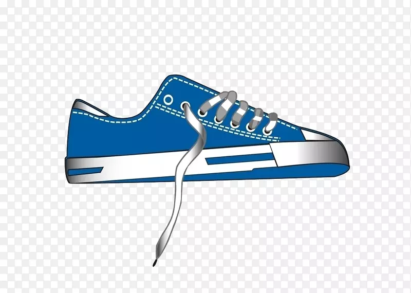 运动鞋蓝鞋耐克蓝鞋